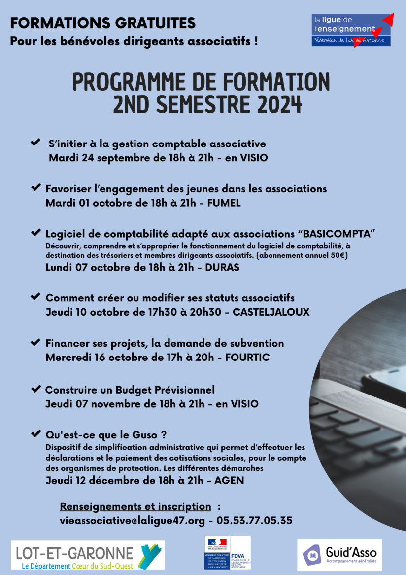 Programme 2nd semestre