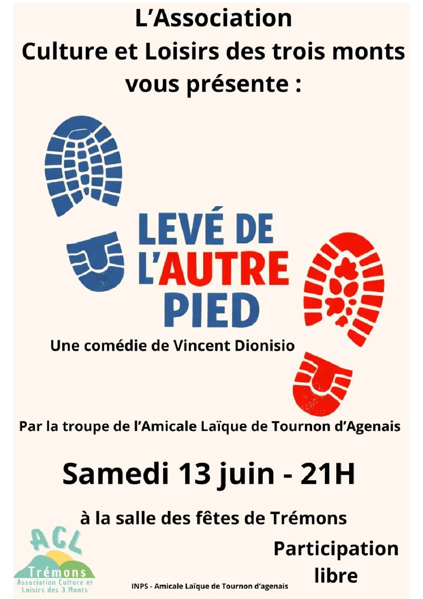 Autre Pied Affiche A4 juin 2026