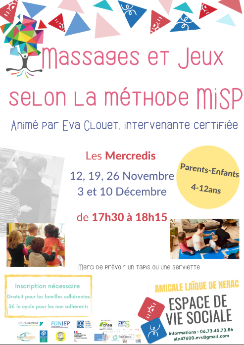 Massages et jeux