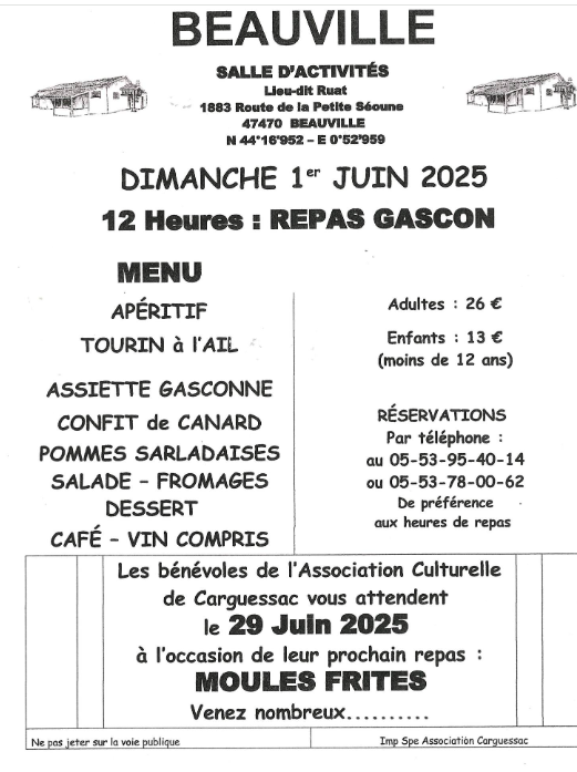 Repas Gascon