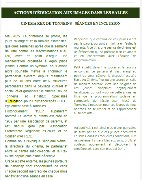 actions éduc aux images