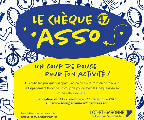 chèque asso