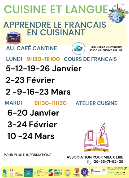 cuisine et langue