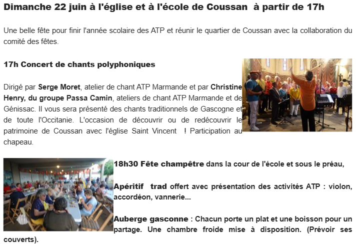 dimanche à coussan