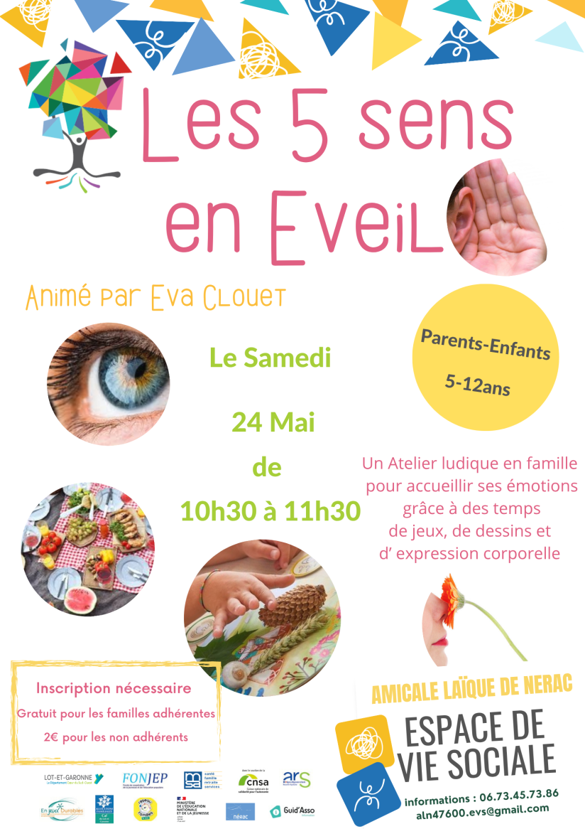 les 5 sens en èveil