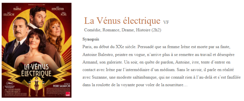 la vénus électrique